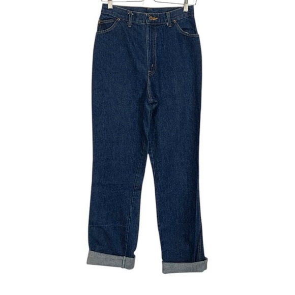 Original 80s Vintage Chic by H.I.S. High Waist Straight Leg Jeans - Picture 1 of 8